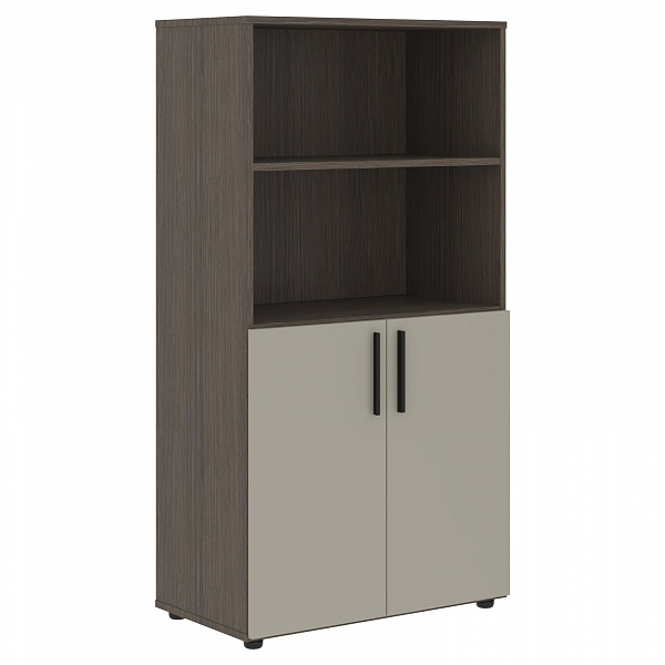 Шкаф средний широкий VMCS 80.5 Яшма черный/Кобра 800х430х1517 VELION