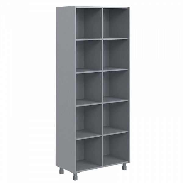 Стеллаж высокий OHC 87 металлик 874х450х2047 OFFIX NEW
