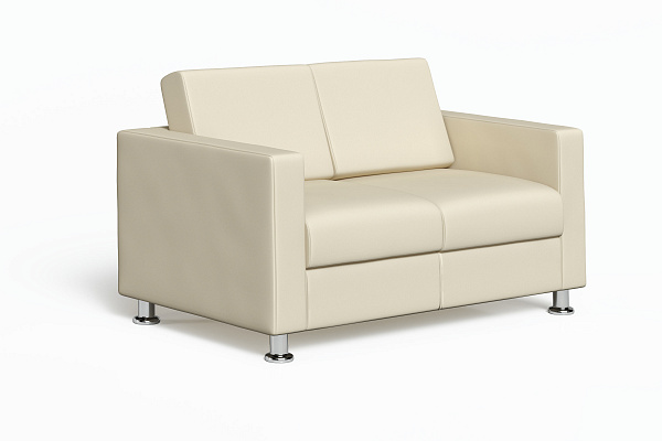 Диван двухместный Chairman СИМПЛ  1360х830х830 к/з Euroline 907