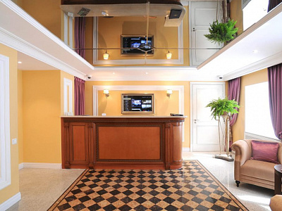 Ресепшен. Отель "Boutique Hotel Onyx" г. Санкт-Петербург